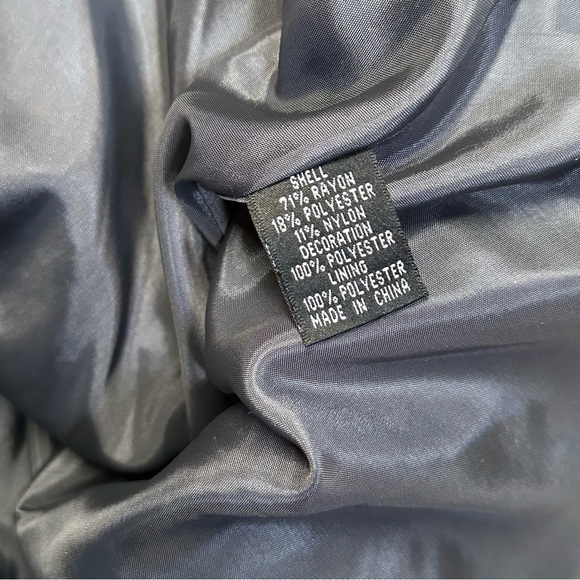 Adrianna Papell Occasions Long Formal Shutter Pleated Rayon Blend Gown Dress - Picture 8 of 9